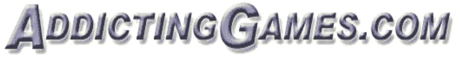 Addicting Games logo on the 2002 addictinggames.com homepage: Grey italic lettering with a metallic shadow and .com suffix.