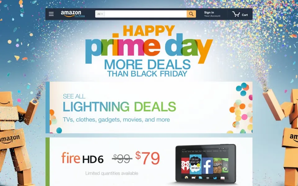 amazon.com homepage in 2015