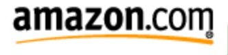 Amazon logo on the 1998 amazon.com homepage: amazon.com wordmark with the orange swoosh