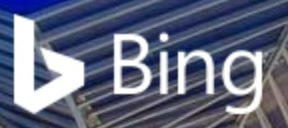 Bing logo on the 2016 bing.com homepage: Wordmark switches to a capital B: 'Bing'