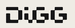 Digg logo on the 2026 digg.com homepage: uppercase pixel 'DiGG' with a TECH tag - the new Digg