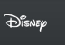 Disney logo on the 2012 disney.com homepage: The standalone Disney signature turns white.