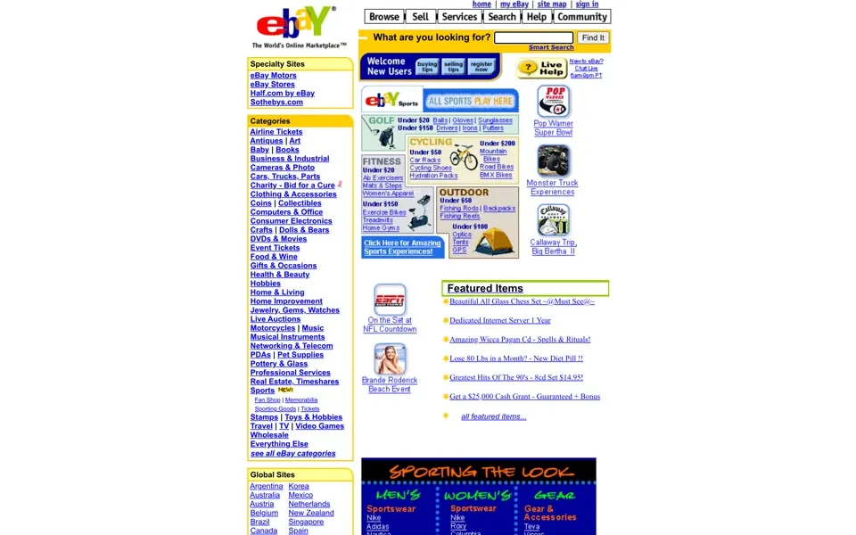 ebay.com homepage in 2002