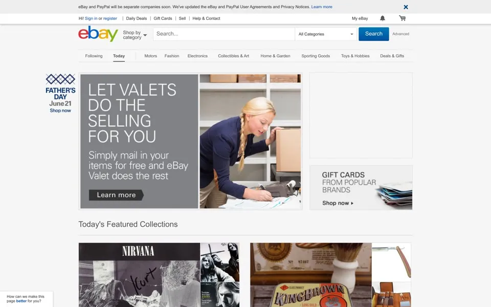 ebay.com homepage in 2015