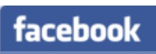 Facebook logo on the 2005 facebook.com homepage: the brackets and "the" are gone: a plain white lowercase "facebook" on the blue bar