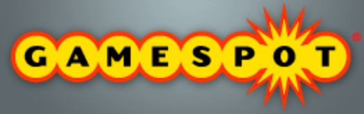 GameSpot logo on the 2011 gamespot.com homepage: The yellow wordmark becomes flatter and brighter.