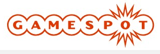 GameSpot logo on the 2019 gamespot.com homepage: The outlined wordmark switches from yellow to orange.