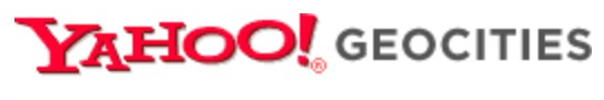 GeoCities logo on the 2006 geocities.com homepage: Grey capitals replace the colourful name and toolbox