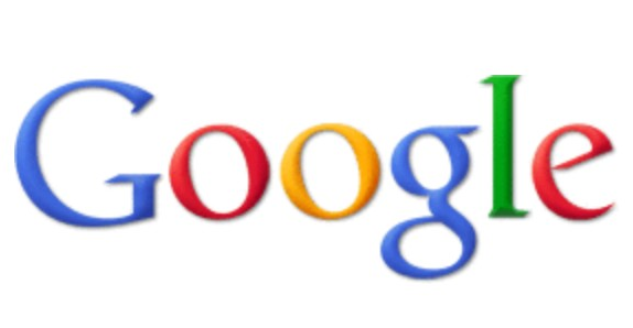 Google logo on the 2011 google.com homepage: lighter, flatter letters with a soft shadow; the TM mark is dropped