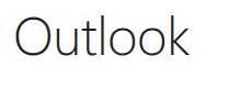 Hotmail logo on the 2018 hotmail.com homepage: Outlook uses a thin wordmark without the envelope icon.