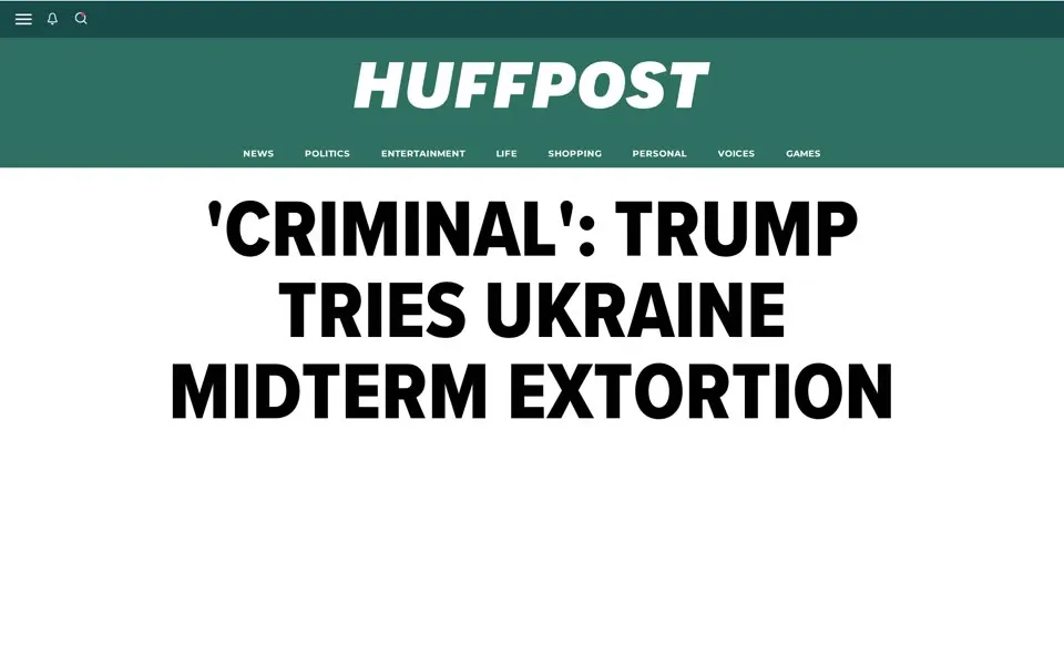 huffpost.com homepage in 2026