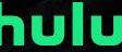 Hulu logo on the 2022 hulu.com homepage: white wordmark becomes bright mint green