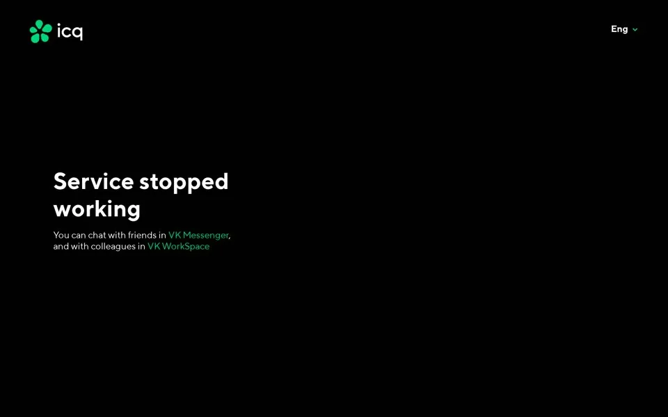 icq.com homepage in 2026