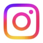 Instagram logo on the 2026 instagram.com homepage: wordmark disappears; only the flat gradient camera glyph (pink to orange) is left, shot on the live site