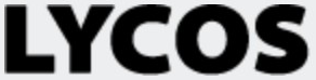 Lycos logo on the 2006 lycos.com homepage: eclipse dropped: plain black block letters