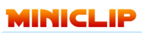 Miniclip logo on the 2007 miniclip.com homepage: Removes the Free Games and Shows tagline