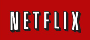 Netflix logo on the 2013 homepage: white letters with a shadow on red