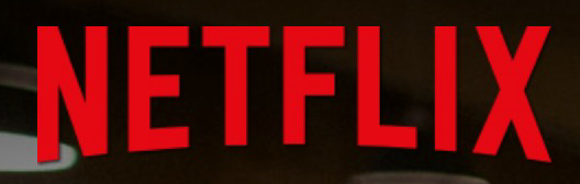 Netflix logo on the October 2014 homepage: flat red letters