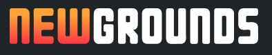 Newgrounds logo on the 2018 newgrounds.com homepage: Tank leaves the header wordmark; New gains an orange-to-red gradient.