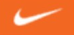 Nike logo on the 2001 nike.com homepage: White Swoosh on an orange tile