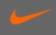 Nike logo on the 2003 nike.com homepage: The Swoosh turns orange