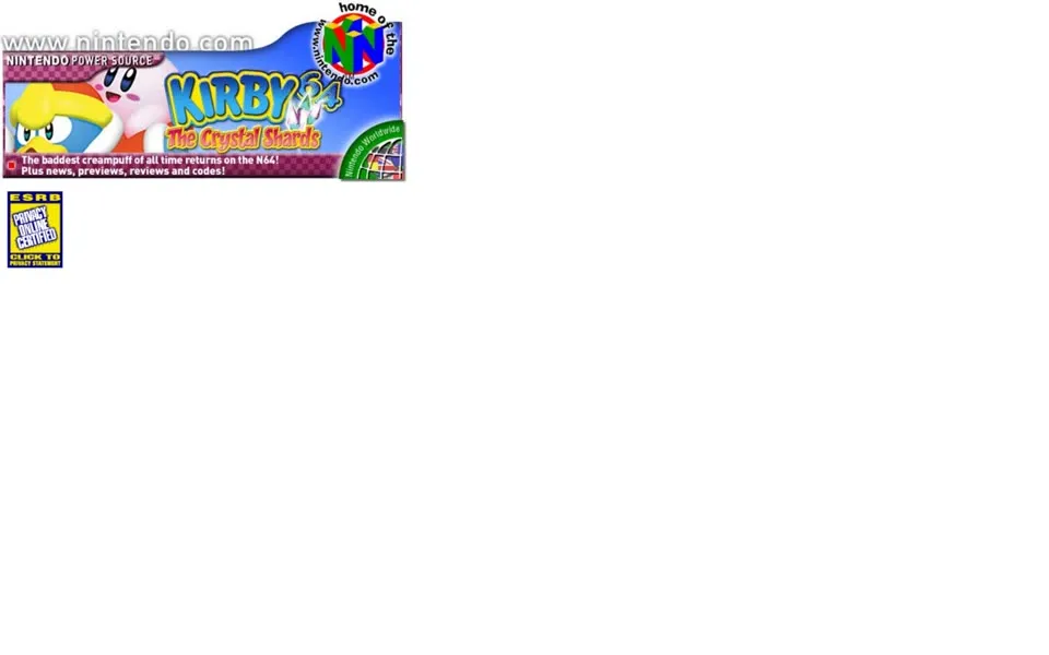 nintendo.com homepage in 2000