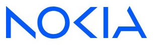 Nokia logo on the 2023 nokia.com homepage: Open geometric letters replace the solid wordmark.