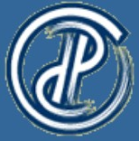 PayPal logo on the 1999 paypal.com homepage: round swirl-P badge, white strokes on blue - the launch mark