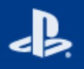 PlayStation logo on the 2006 playstation.com homepage: White PS symbol replaces the wordmark and globe
