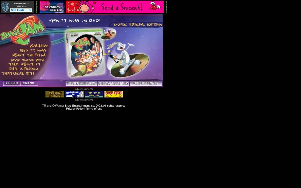 spacejam.com homepage in 2004
