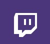 Twitch logo on the 2019 twitch.tv homepage: only the Glitch mark (a chat bubble) is left in the header, in dark purple