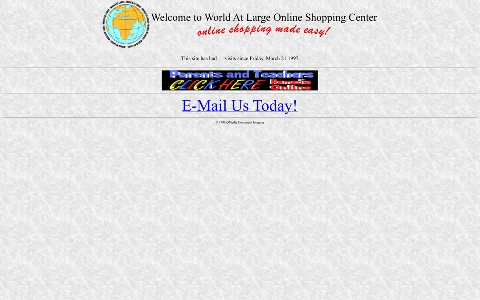 walmart.com homepage in 1997