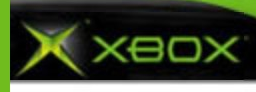 Xbox logo on the 2001 xbox.com homepage: Sharp green X beside the angular Xbox wordmark