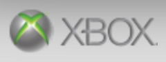 Xbox logo on the 2009 xbox.com homepage: Silver sphere replaces the sharp X; wordmark turns grey